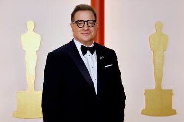 El actor nominado al Oscar, Brendan Fraser.