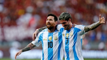 Mascherano no da pistas sobre De Paul