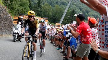 Vingegaard, de amarillo: “Estoy donde quiero estar”