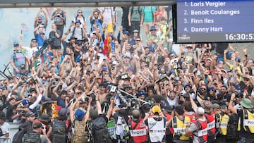 Copa Mundo BTT Pal Arinsal UCI 2024, ambiente con público y fotógrafos