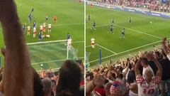 Sale a la luz otra toma del golazo de Modric: es una locura cómo entra