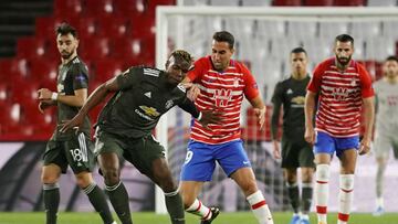 08/04/21 PARTIDO EUROPA LEAGUE CUARTOS IDA
GRANADA - MANCHESTER UNITED
PAUL POGBA Y ANGEL MONTORO