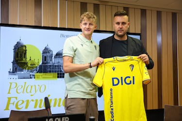 Pelayo Fernández: “Le dije a mi representante que solo quería ir al Cádiz”