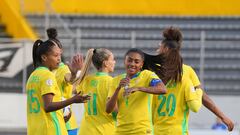Alineación posible de Brasil ante Paraguay en el partido de Copa América Femenina