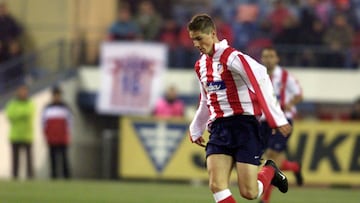 Fernando Torres era la figura del Atlético que ascendió a Primera División.