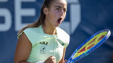 Charo Esquiva en el US Open.