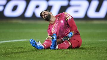 Pacheco sufre un esguince de tobillo de grado uno