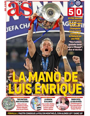 Las portadas de AS de junio
