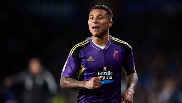 Darwin Machis of Real Valladolid CF looks on during the La Liga Santander match between Real Sociedad and Real Valladolid CF at Reale Arena on February 5, 2023, in San Sebastian, Spain.
Ricardo Larreina / AFP7 / Europa Press
(Foto de ARCHIVO)
05/2/2023 ONLY FOR USE IN SPAIN