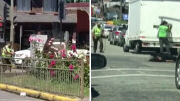 Dos policías abaten a tiros a un malabarista callejero en Chile