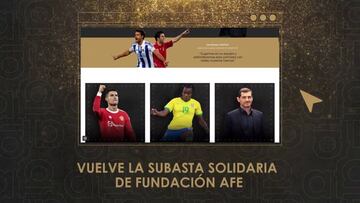 AFE organiza una subasta solidaria para luchar contra el hambre infantil