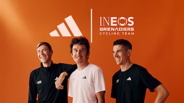 Imagen con la que el Ineos ha anunciado su nuevo acuerdo con Adidas