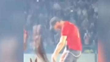 Enrique Iglesias hace el ¡Ssssiiuu! de Cristiano en su concierto en Lisboa