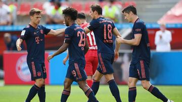 Leverkusen 2 - Bayern 4: resumen, resultado y goles