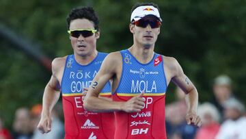 Mola: "Gómez Noya estuvo espectacular; me siento feliz"