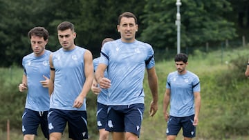 Entrenamiento de la Real Sociedad de esta pretemporada.