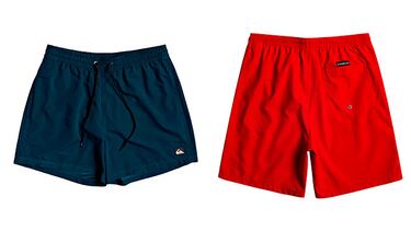 Este bañador de hombre Quiksilver de tejido reciclado está disponible en seis colores