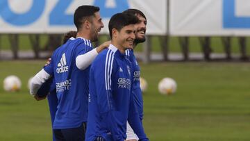 Jaume Grau, en un entrenamiento.