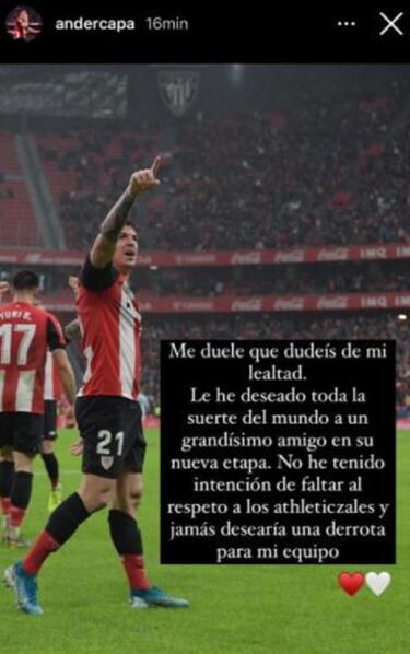 Capa estalla: "Me duele que dudéis de mi lealtad"