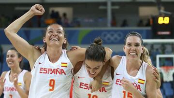 Laia Palau, Marta Xargay y Anna Cruz.