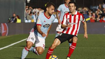Jonny, durante el partido ante el Athletic en Balaídos.