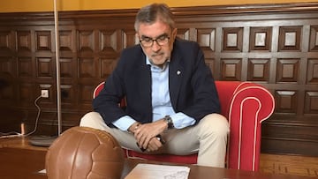 Iñaki Arechabaleta en Ibaigane.