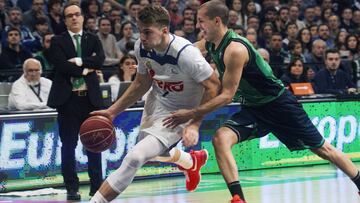 Luka Doncic y Albert Sàbat.