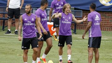29/07/16 PRETEMPORADA ENTRENAMIENTO REAL MADRID ESTADOS UNIDOS USA EEUU MICHIGAN
JESE CASEMIRO MODRIC