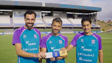 Enric, Aitor Sanz y David.