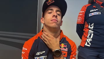 Acosta ha desarrollado un cuello-toro a lo Fernando Alonso.