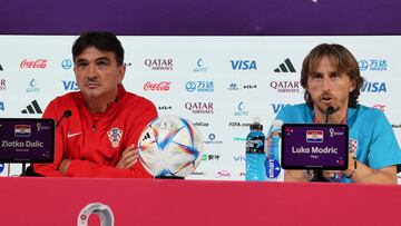 Dalic y Modric.