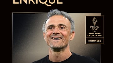 Balón de Oro 2025: lista completa de candidatos y nominados al premio Cruyff de mejor entrenador