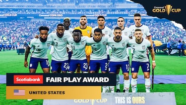 Estados Unidos carga con el premio de Fair Play en la Copa Oro 2025