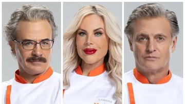 Sergio Sendel, Lorena Herrera y Juan Soler, concursantes de Top Chef VIP 4.