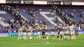 Valladolid 30/8/2025. Tercera jornada de la Liga HIPERMOTION entre el Real Valladolid C.F. Y el Córdoba C.F.
Photogenic/Miguel Ángel Santos