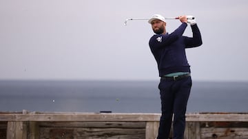 Rahm coge sitio en primera fila en Portrush