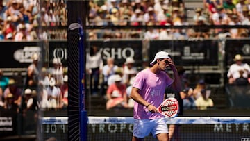 Juan Lebrón durante la final del Valladolid P2.