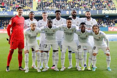 Aprobados y suspensos del Real Madrid contra el Villarreal