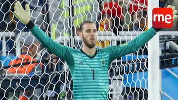 Hierro confirma en Rne que De Gea será el titular contra Rusia