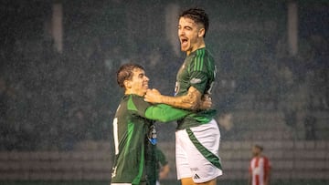 Aitor Gelardo, único jugador que continúa en el Racing de Ferrol.