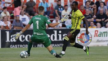 Dwamena exhibe de nuevo su pegada con un doblete