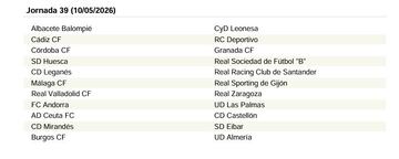 El calendario de LaLiga Hypermotion 25/26