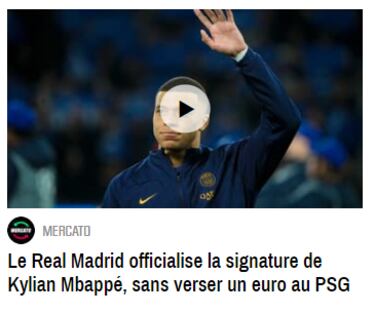 Impacto mundial por Mbappé
