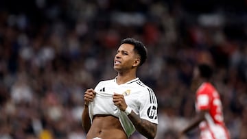 Rodrygo, jugador del Real Madrid.