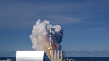 Un cohete espacial explota segundos después de despegar: vídeo sobrecogedor