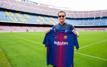 Arnold Schwarzenegger, actor, empresario, político y exfisioculturista profesional austroestadounidense.