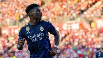 Aurélien Tchouameni, centrocampista del Real Madrid.
