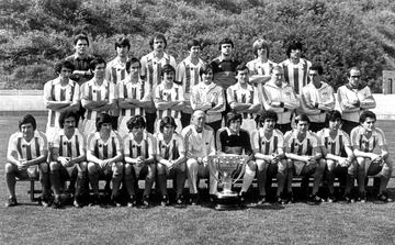 La entidad donostiarra se fundó el 7 de septiembre de 1909. Formó parte de los diez equipos que crearon la competición en 1929. Ha disputado 78 temporadas en la máxima categoría del fútbol español. Cuenta en su palmarés con 2 títulos, conquistados en 1981 y 1982. Puntos totales: 3.029 | Partidos jugados: 2.606 | Partidos ganados: 991 | Partidos empatados: 652 | Partidos perdidos: 963 | Goles a favor: 3.631 | Goles en contra: 3.578