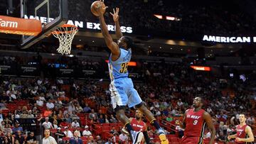 Kenneth Faried ya no es un referente en los Nuggets, pero seguirá aportando espectáculo y energía.