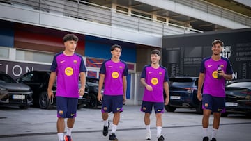 Virgili, los primos Toni y Guille Fernández y Dani Rodríguez.
